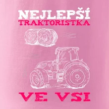 Traktoristka - nejjepší ve vsi