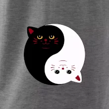 Kočky jin jang barevné