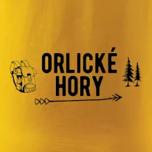 Orlické hory nápis Orlické hory nápis