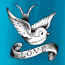 Love holubice - kreslená