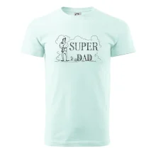 Kreslený nápis super dad