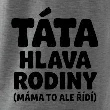 Táta - hlava rodiny  (máma to,  ale řídí)