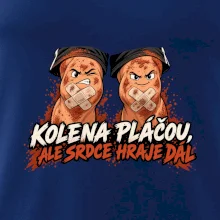 Nohejbal kolena pláčou srdce hraje