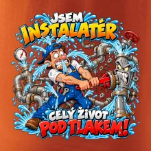 Instalatér celý život pod tlakem komiks