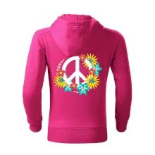 Peace symbol abstraktní