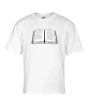 Kniha černobílá otevřená s textem