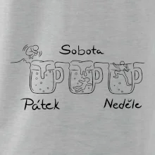 Pátek sobota neděle pivo Pátek sobota neděle pivo