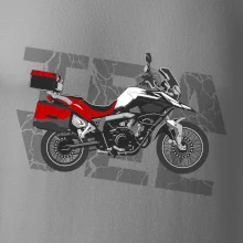 Cestovní enduro červená