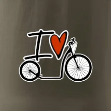 I love koloběžka velké a malé kolo