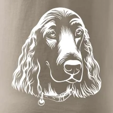 Kokršpaněl - hlava kreslená