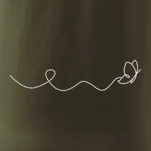 Dráha letu motýla - vlnovka