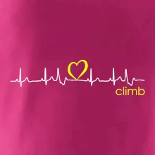 Moje srdce bije pro climb (horolezení)