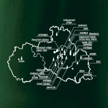 Mapa rozhleden - Liberecký kraj