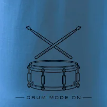 Drum mode on - jednoduchý buben s paličkami