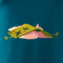 Kreslená kniha unavená