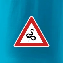 Dopravní značka - Pozor had