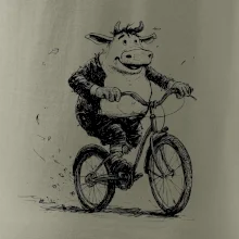 Tlustá kráva na kole