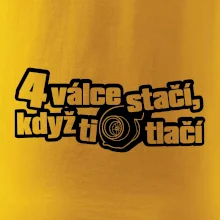 4 válce stačí když ti turbo tlačí