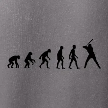 Evoluce baseball pálkař nápřah