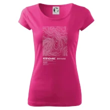 Klínovec - vrstevnice v obdélníku