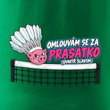Badminton omluva za prasátko