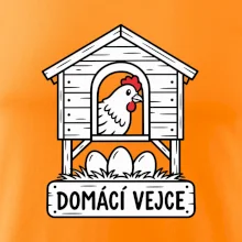 Domácí vejce z veselého kurníku