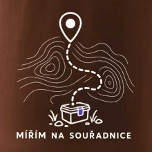 Mířím na souřadnice minimalistická trasa
