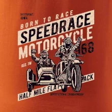 Speedrace motrcycle half mile