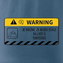 Warning mluvení - turistika