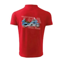 Cestovní motorka Amerika modrá