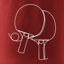 Pálky na stolní tenis jedním tahem