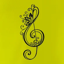 Houslový klíč kytky