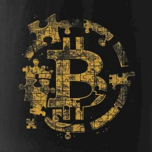 Logo bitcoin puzzle Logo bitcoin puzzle