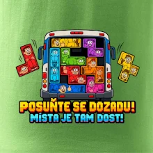 Posuňte se dozadu místa je tam dost