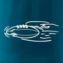 Americký fotbal letící míč