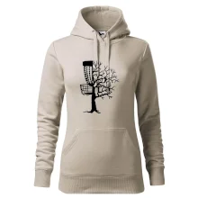 Disc golf pozor strom