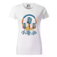 Music is my life sluchátka