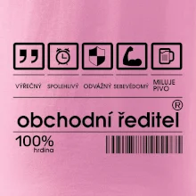 Čárový kód - Obchodní ředitel