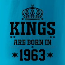 Kings are born in 1963