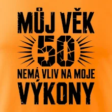Můj věk nemá vliv na moje výkony
