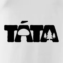 Táta nápis - houbař