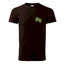 Monstera listy na prsu