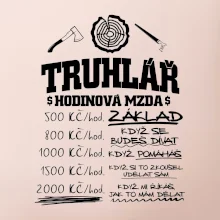 Hodinová mzda truhlář