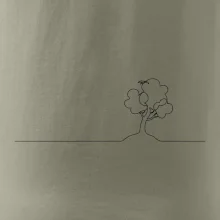 Strom s ptáčkem linka