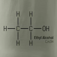 Molekulární struktura Ethanol