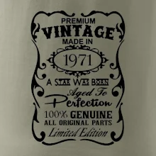 Vintage Etiketa - 1971