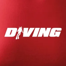 Diving nápis potápěč