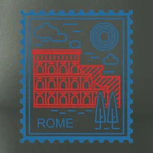 Řím známka jednoduchá