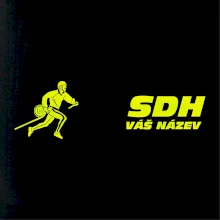 Hasičský sport SDH + váš název FLUO