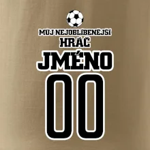Můj nejoblíbenější hráč - Vaše jméno a číslo